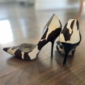 Horse hair “paint” heels